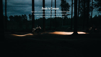 Monteer 8000S V2 Bike Front Light With Wireless Remote Switch