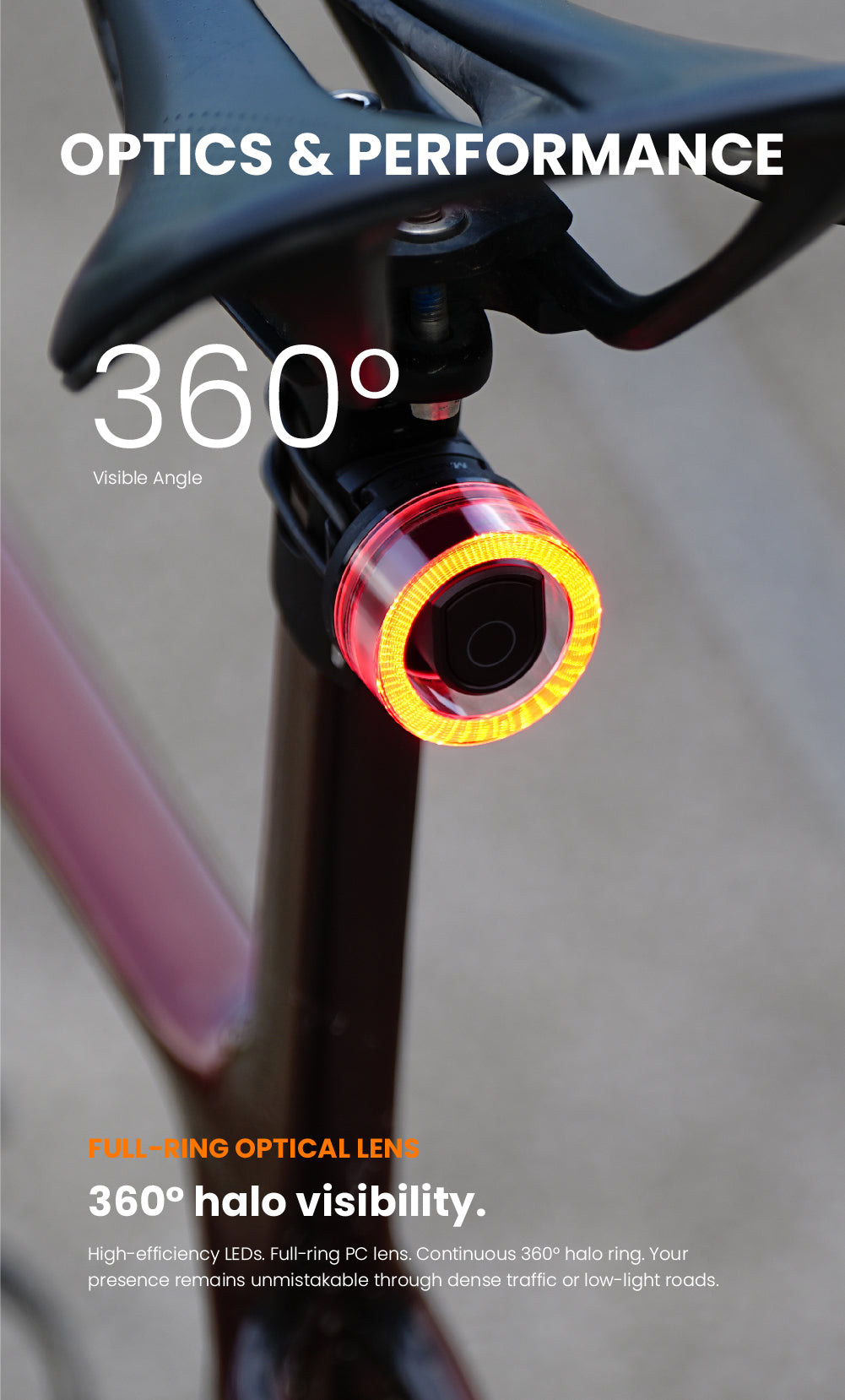 Magicshine VIVEE 50 Smart Bike Tail Light