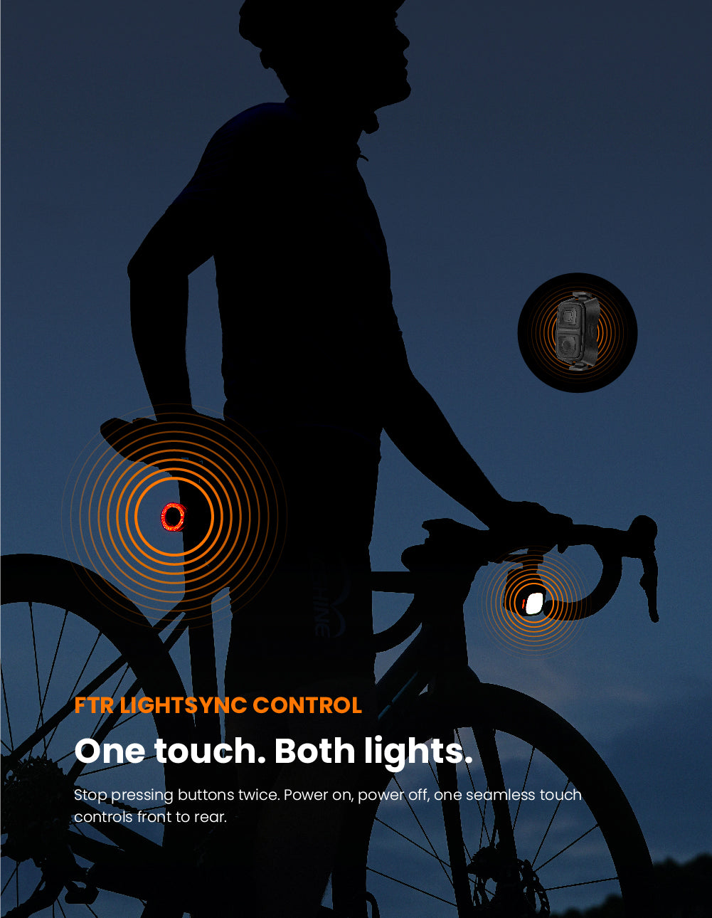 Magicshine VIVEE 50 Smart Bike Tail Light