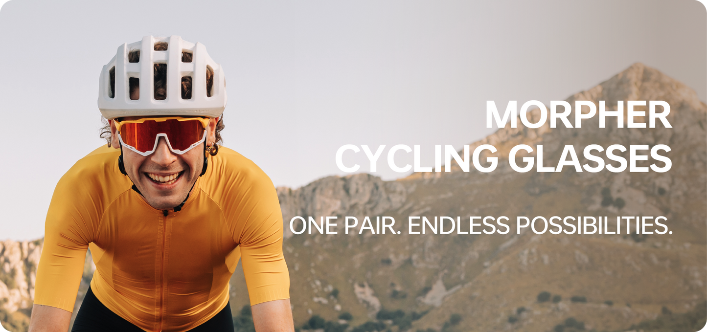 Morpher Cycling Glasses - Mirror Photochromic Model