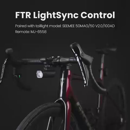 ALLTY 1200U Underneath Mounted Bike Front Light